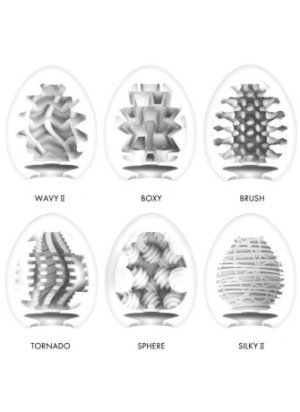 Egg Variety Pack New Standard Pack of 6